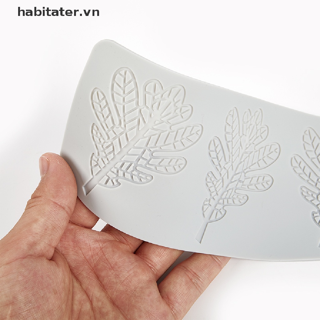 Khuôn Silicone Tạo Hình Làm Bánh Hình Lá / Bướm / Tổ Ong