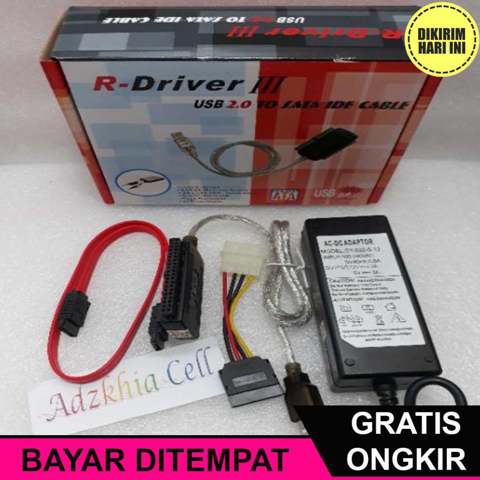 Dây Cáp Chuyển Đổi Ja5951 R-driver Iii Usb Sang Ide Sata Usb Ide Sata 2.0 Rdriver