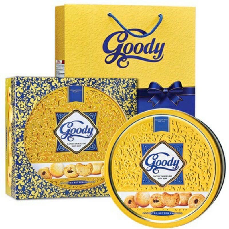 Bánh Hỗn Hợp Hộp Thiếc Goody 681g
