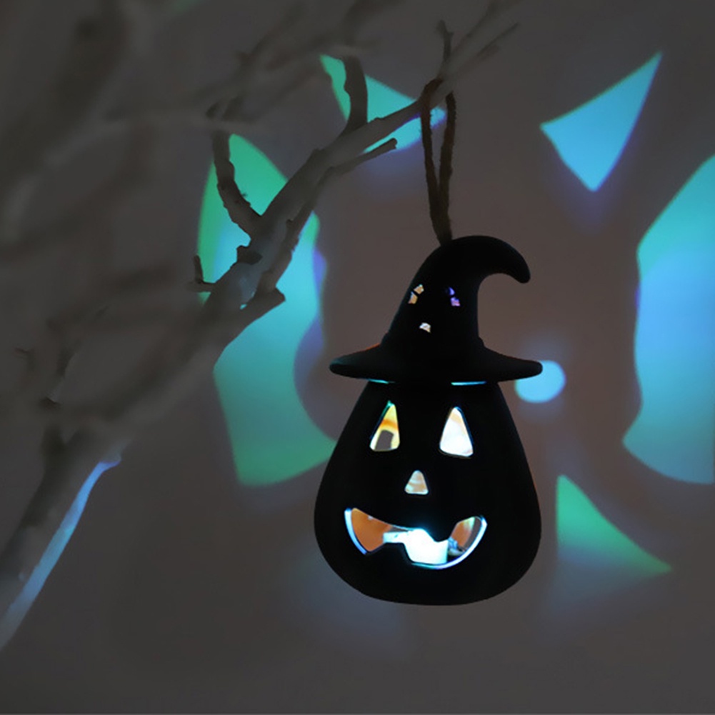 Đèn Lồng LED Hình Quả Bí Ngô Trang Trí Halloween