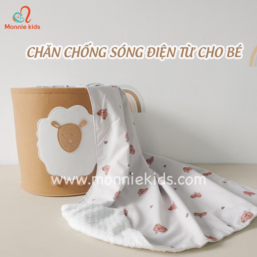 Chăn chắn sóng điện từ cho bé, chăn chống sóng điện từ an toàn cho trẻ - Monnie Kids