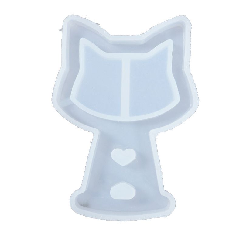 ✿ Khuôn Silicone Làm Bình Sữa Em Bé Hình Dấu Chân Mèo