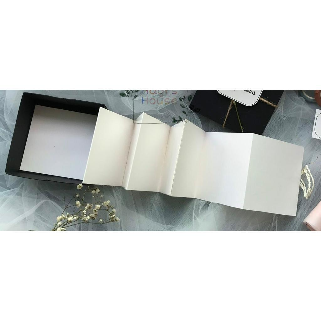 Combo Hộp dán ảnh hình vuông, hộp love box kèm in ảnh tặng người yêu