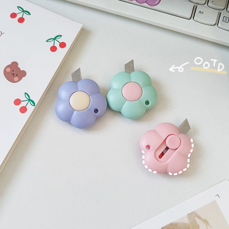 Dao Giấy Hình Bông Hoa Mini Tiện Dụng DIY