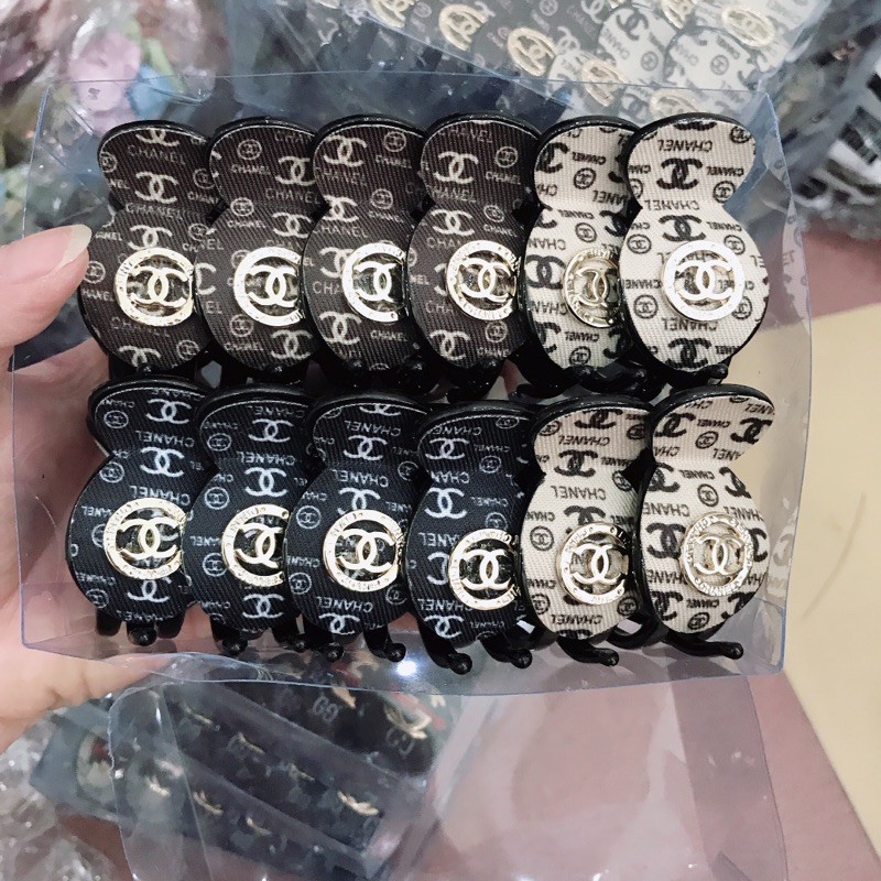 Sỉ 12 kẹp càng cua hiệu 3răng 5răng vải