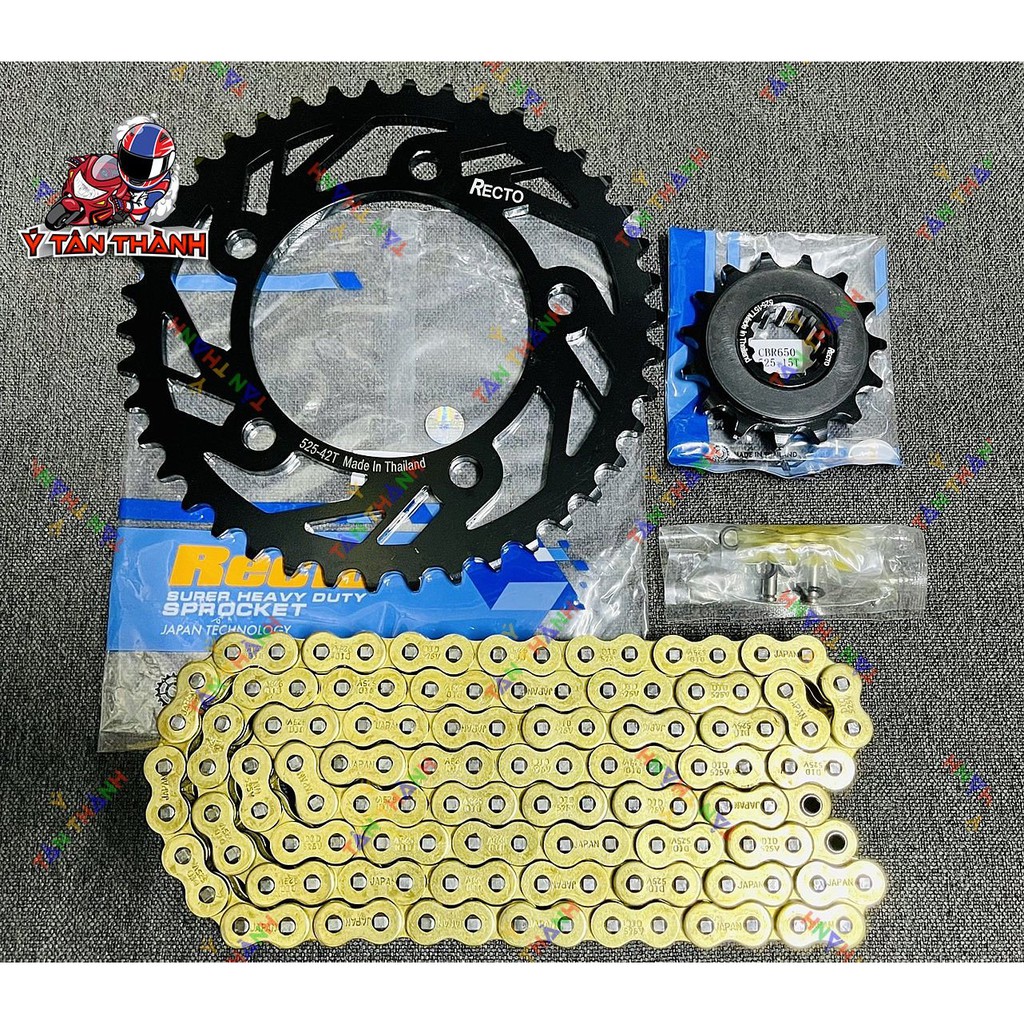 nhông sên đĩa xe moto CBR 650 0629