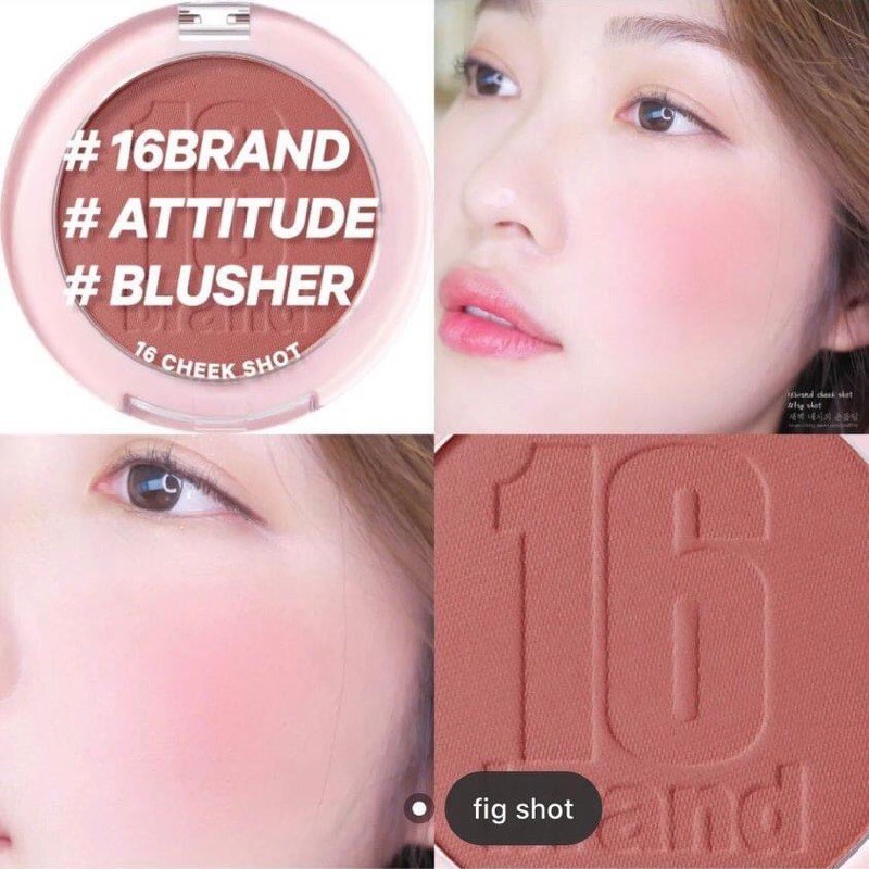 PHẤN MÁ 16BRAND SIXTEEN CHEEK SHOT