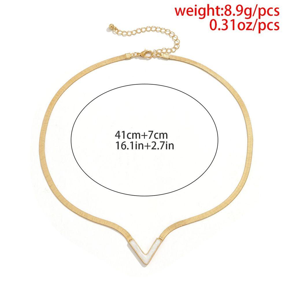 Vòng cổ Mặt Chữ V Phong Cách Punk Cá Tính Cho Nữ|Vòng cổ Choker Kiểu Dáng Đơn Giản Dành Cho Nữ