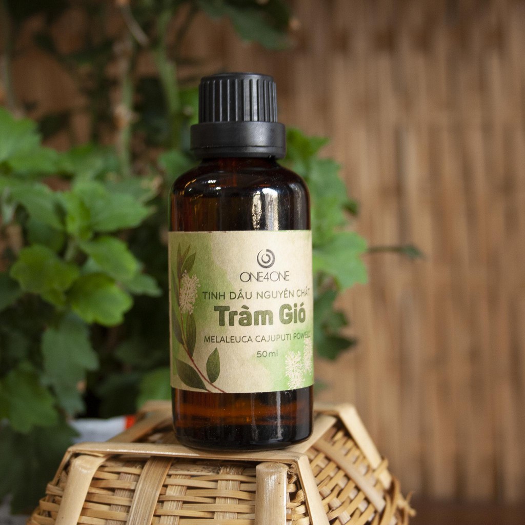 Tinh Dầu Tràm Gió Thiên Nhiên Nguyên Chất 100% One4One 10ml - 50ml - Cajeput Essential Oil