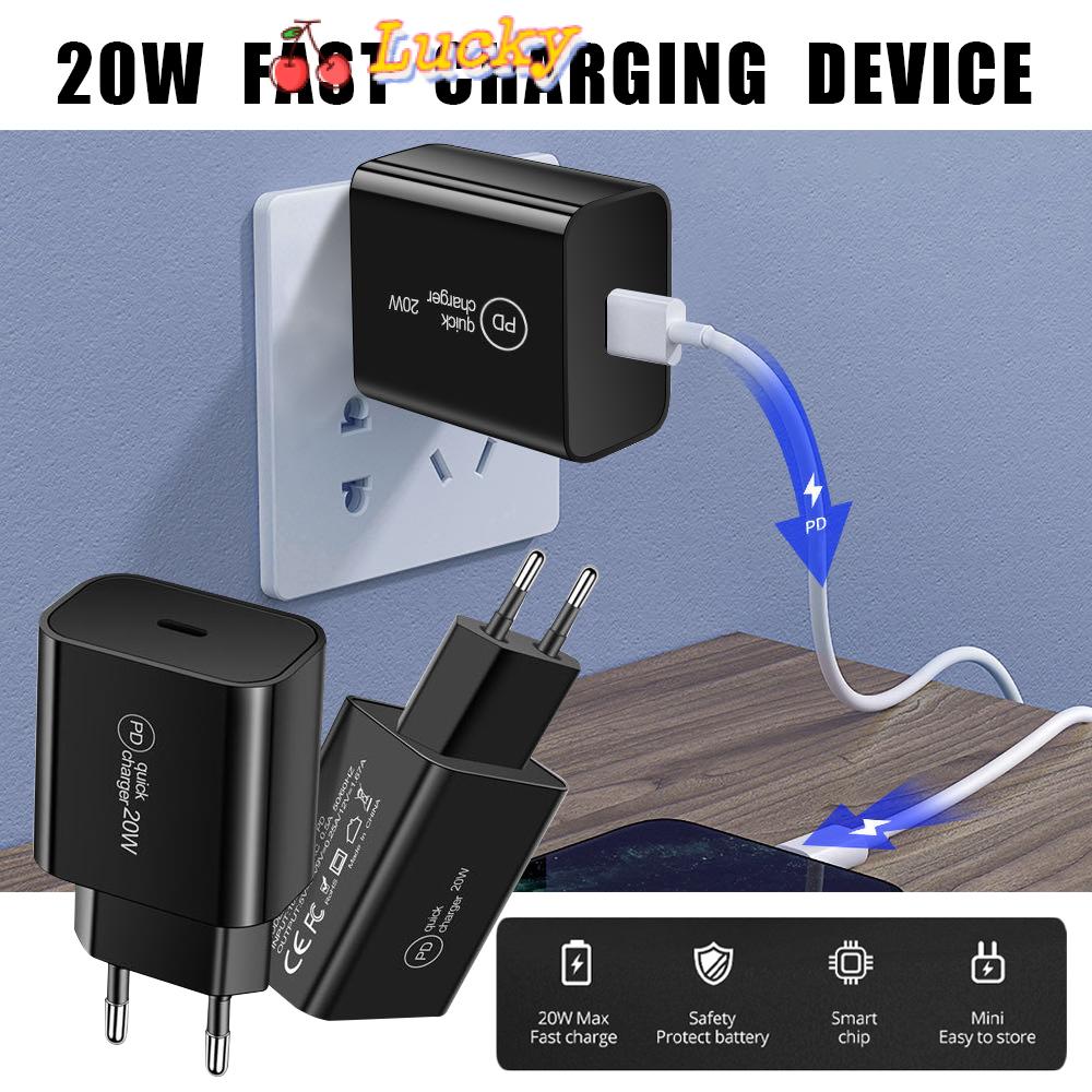 (Hàng Mới Về) Đế Sạc Nhanh Pd 20w Cổng Usb Type C Chất Lượng Cao