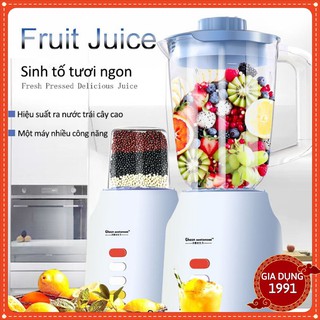 Máy xay ép sinh tố, xay đá, xay thịt đa năng 2 cối