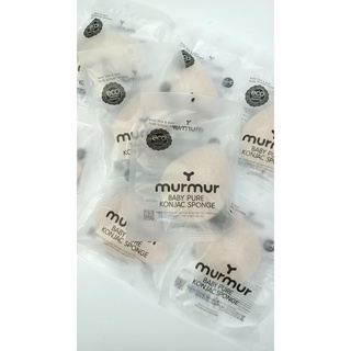 Bông tắm hữu cơ Hàn Quốc Murmur cho trẻ từ sơ sinh