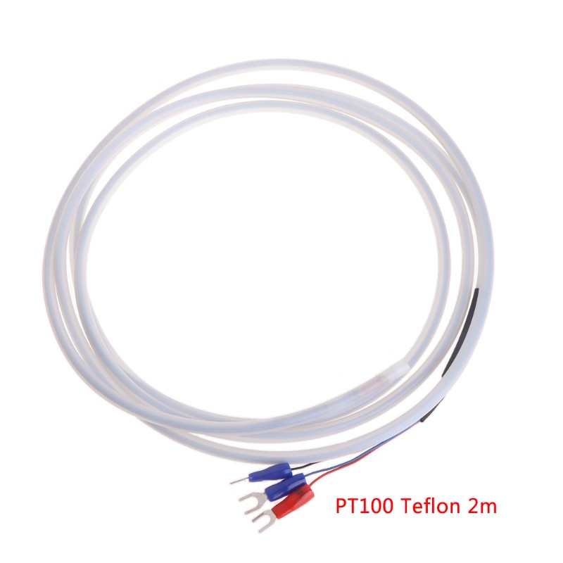 2m dây cảm biến nhiệt độ PTFE PT100 RTD 3 chống ăn mòn