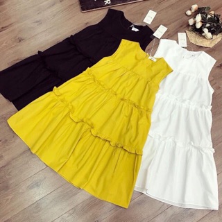 ☀️  Đầm tầng phối suông