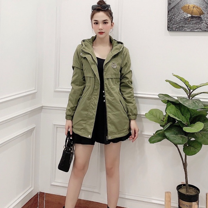 Áo Khoác Nữ🌹FREESHIP🌹Áo Parka Nữ Lót Lông Siêu Ấm Có Mũ Cách Điệu Chuẩn Loại 1 Siêu Xinh AN74 -nabi | BigBuy360 - bigbuy360.vn