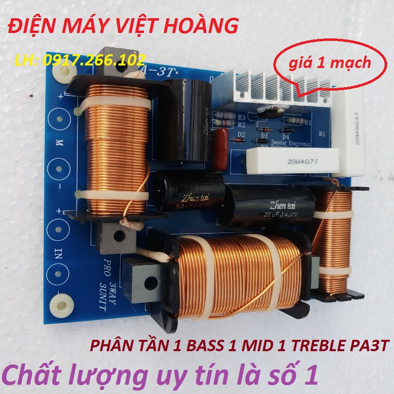 1 MẠCH PHÂN TẦN LOA SÂN KHẤU LỚN 3 ĐƯỜNG TIẾNG PA3T - GIÁ 1 MẠCH