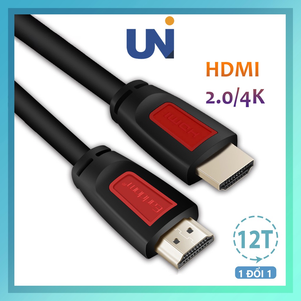 Cáp HDMI Earldom W09 Kết Nối Hình Ảnh, Âm Thanh Từ Máy Tính Ra Tivi Hoặc Máy Chiếu dài 5M