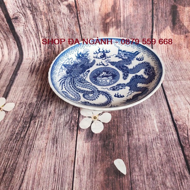 Đồ thờ gốm sứ Bát Tràng - Mâm bồng hoa quả thờ cỡ đại D35cm *đĩa trái cây thờ cúng*