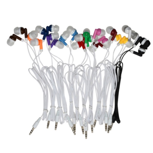 Tai nghe đôi cá heo jinbeisan TNDI25 mi-501 earphone cute dễ thương