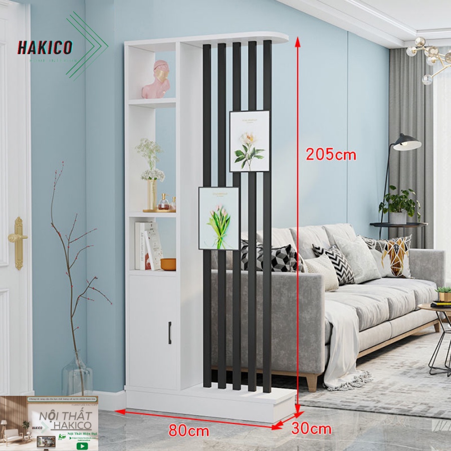 Tủ Kệ Vách Ngăn Nan Gỗ KICO  Chống Mối Mọt Ngăn Cách Phòng - Liên Kết Hộc Tủ Để Đồ Cực Đẹp