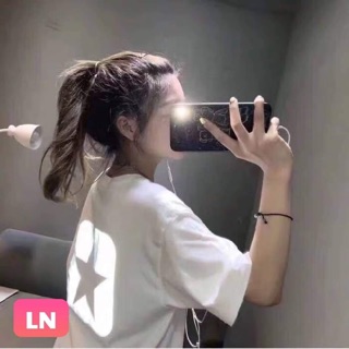 Áo thun phản quang ngôi sao ko vuông M B01