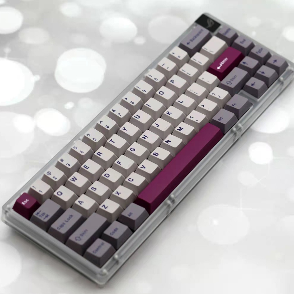 Phím 173 Phím Màu Đen Hình Hoa Sen DMG Cho ANSI ISO Layout Bàn Phím Cơ 64 68