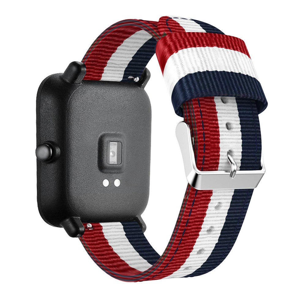 Dây đeo sợi nylon 20mm dành cho đồng hồ thông minh Xiaomi Huami Amazfit Bip U Pro GTS 3 Bip S Lite GTS 2 Mini GTR 42mm