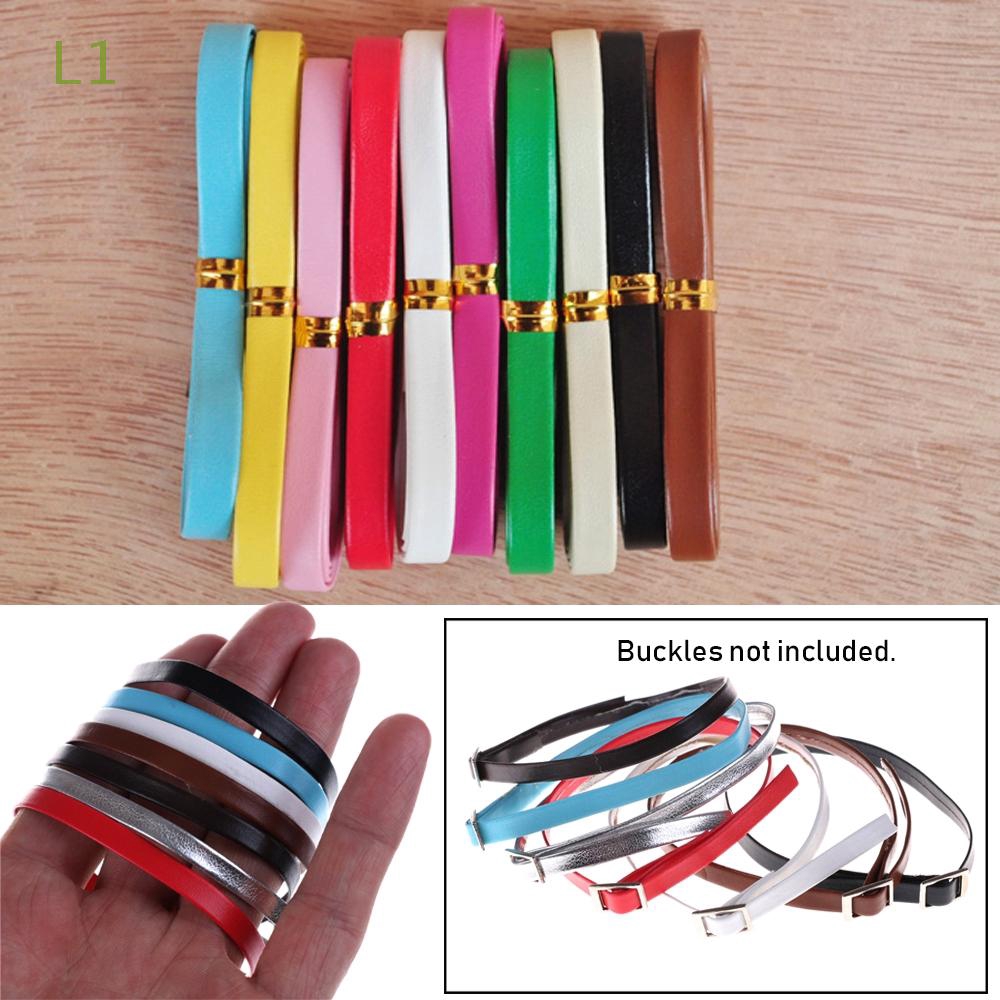 Thắt lưng dành cho búp bê siêu nhỏ 10 màu sắc dài 50cm rộng 3/5mm DIY