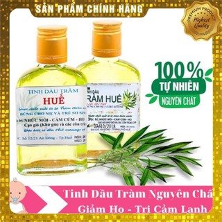 Tinh Dầu Tràm Huế Trị Gió, Phòng Cảm Cúm Cho Trẻ Nhỏ (Dung Tích 100ml) Hàng Chất Lượng