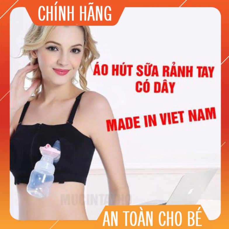 Áo hút sữa rảnh tay (có quai đeo)