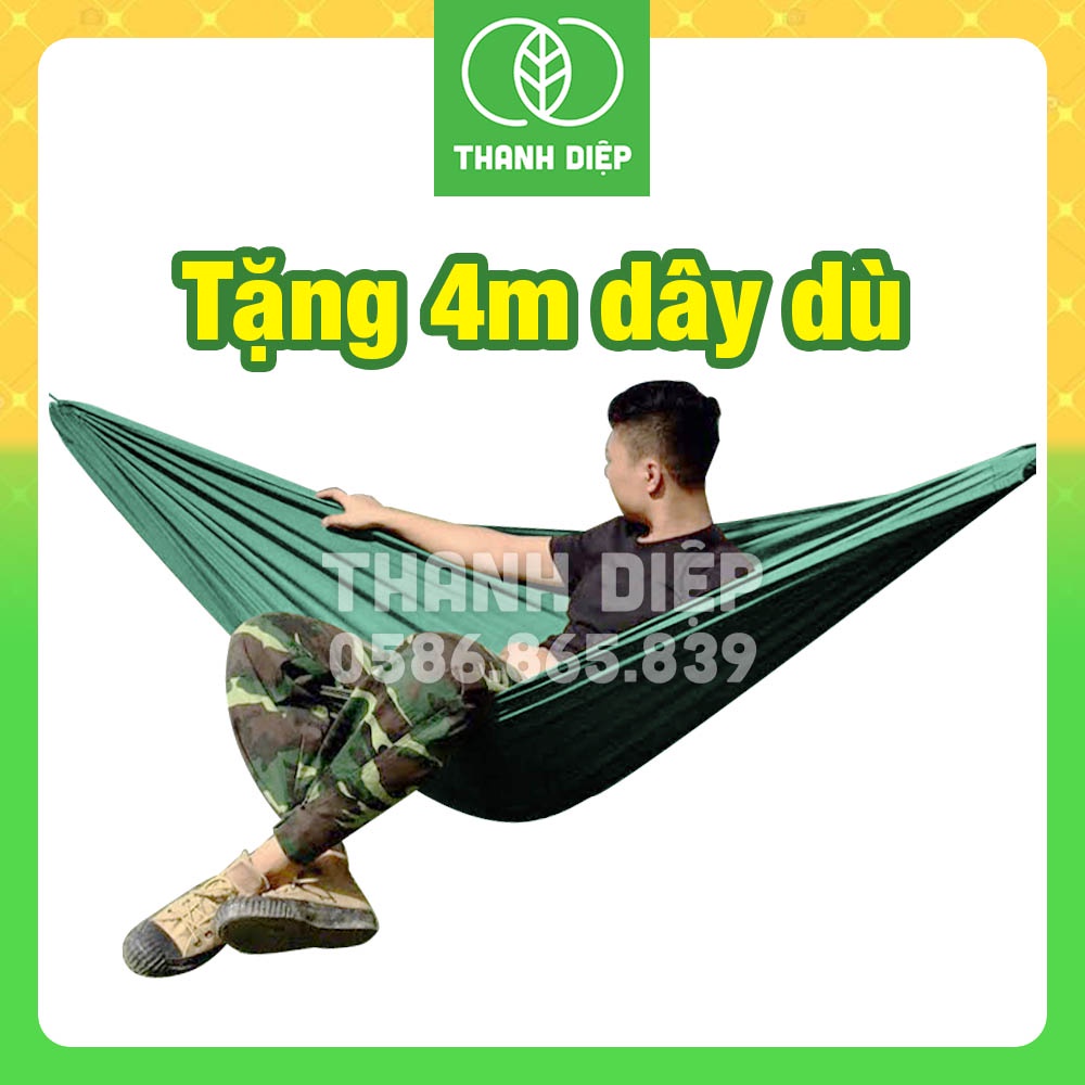Võng dù dài 2m siêu mát – Mùng mền Thanh Diệp