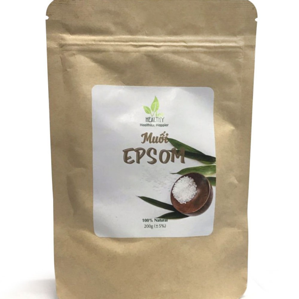 Muối Epsom 200g VietHealthy