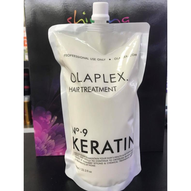 KEM Hấp Ủ Phục Hồi Tóc Olaplex Keratin túi 1000ml Tại Nhà Kích Thích Mọc Tóc, Chống Hư Tổn