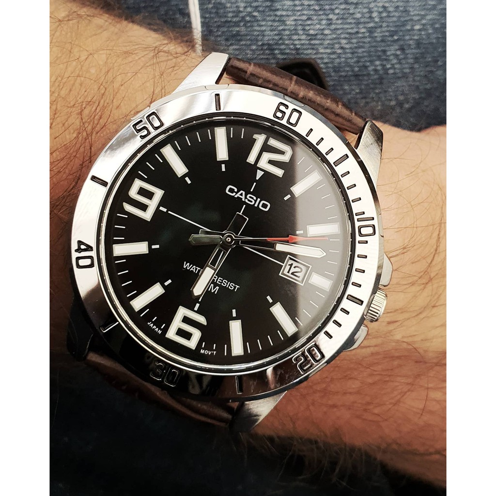 Đồng Hồ Nam Casio Standard MTP-VD01L-1BVUDF Chính Hãng | Casio Standard MTP-VD01L-1B