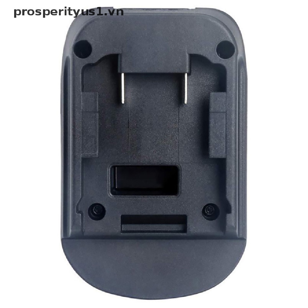 (prosperityus1) Bộ Chuyển Đổi Pin USB Cho 20V DEWALT DCB200 Milwaukee M18 Sang Makita 18V