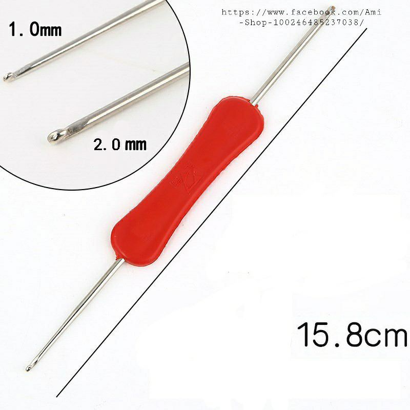 Kim móc cán nhựa 2 đầu