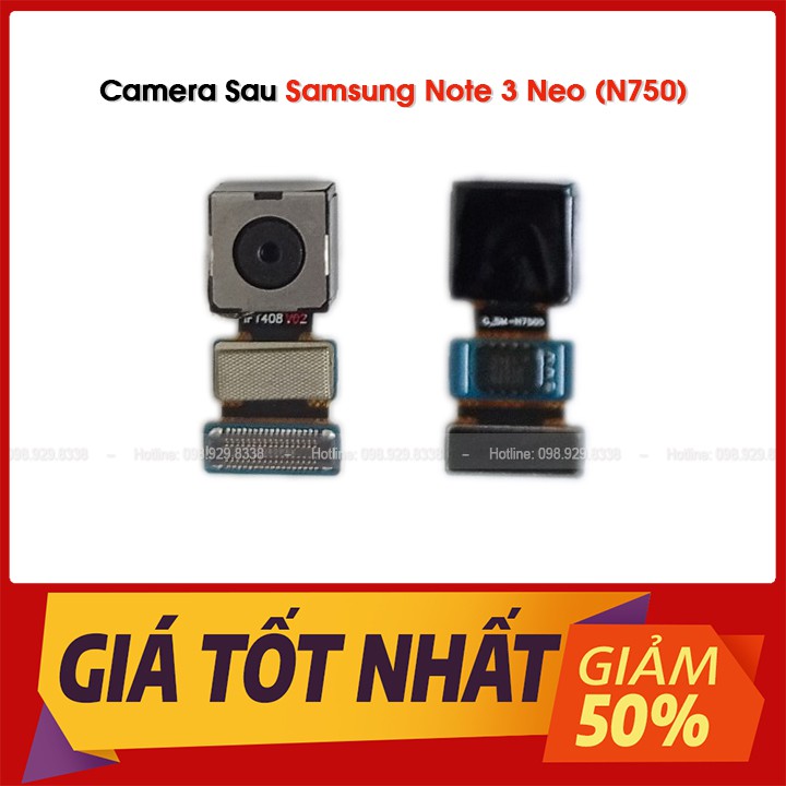 Camera Sau Samsung Note 3 Neo / N750 Zin Tháo Máy