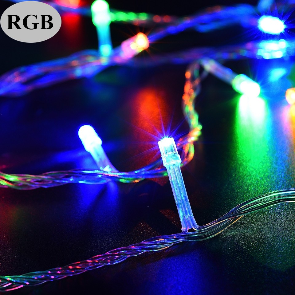 Dây đèn led trang trí chớp nháy 7 màu (Fairy Light), dài khoảng 5met ,Christmas Light | BigBuy360 - bigbuy360.vn