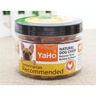 Hộp xương gặm sạch răng canxi cho chó 165g