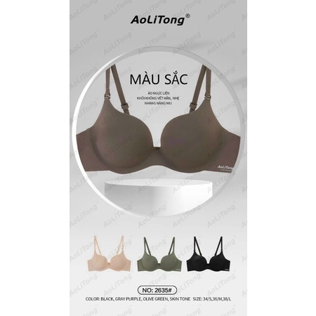 Áo lót áo ngực đúc không gọng đệm vừa