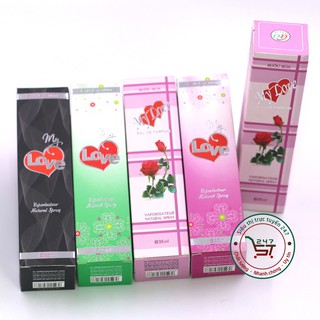 Nước hoa dầu thơm my love mini chính hãng 35ml giá rẻ