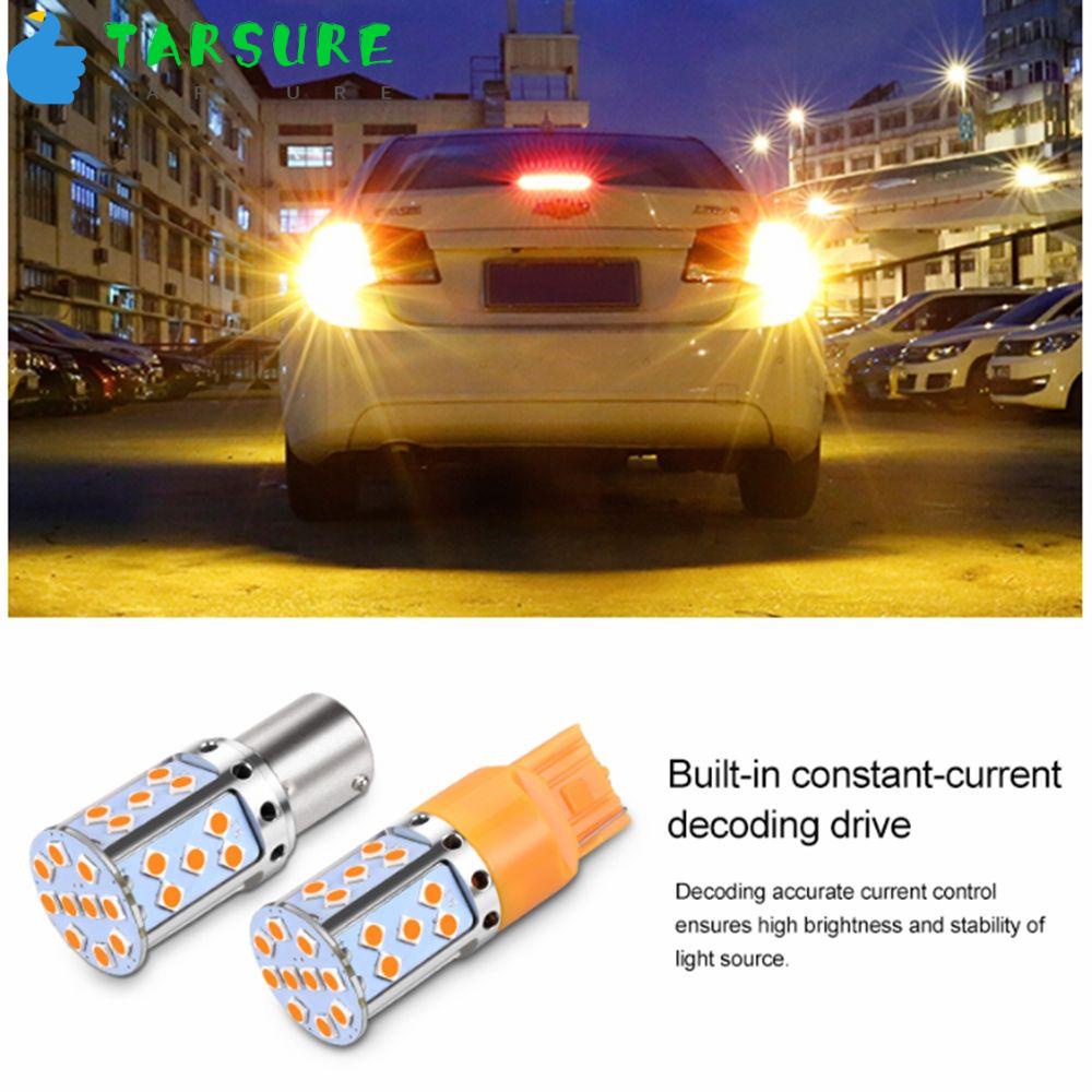 Đèn Led TARSURE 35smd T20 7440 Canbus Ba15S P21W 1156 Bau15S Py21W 3030 Cho Xe Phía Sau Tín Hiệu / P