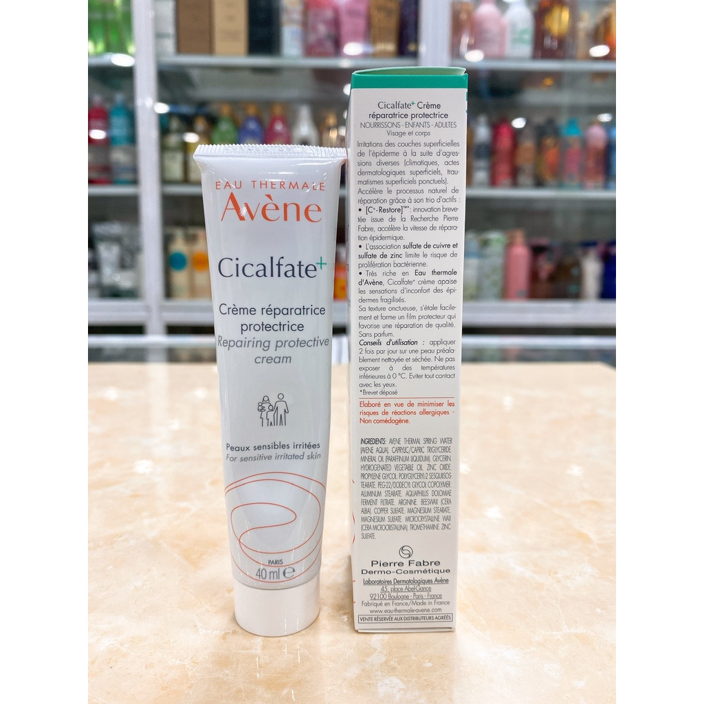 Kem Dưỡng Avene Phục Hồi, Dịu Da Cicalfate Repair Cream Pháp 40ml
