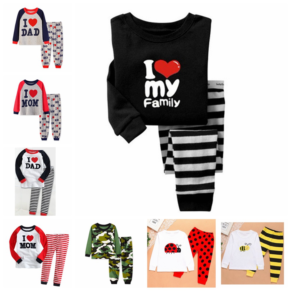 Bộ Đồ Ngủ Pijama 2 Món Cho Bé