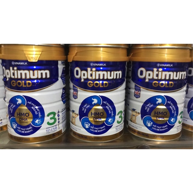 Combo 3 lon Sữa Optimum gold HMO số 3 900g