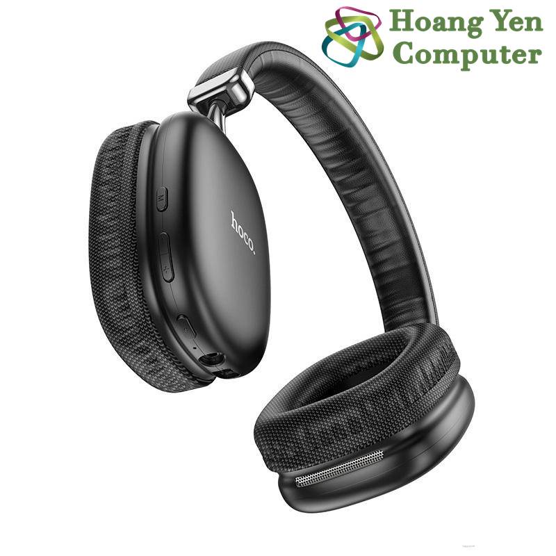 Tai Nghe Chụp Tai Hoco W35 - Pin Siêu Trâu 40h, Bluetooth V5.3, Kiểu Dáng Sang Trọng - BH 1 Năm - Hoangyencomputer