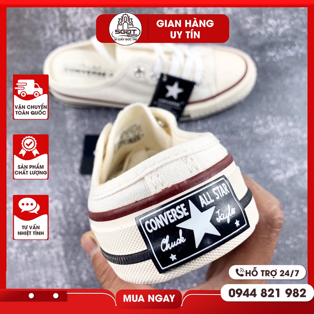 ⚡ Giày sục thể thao vải canvas màu trắng phong cách harajuku Hàn Quốc dành cho Nam, Nữ 2021