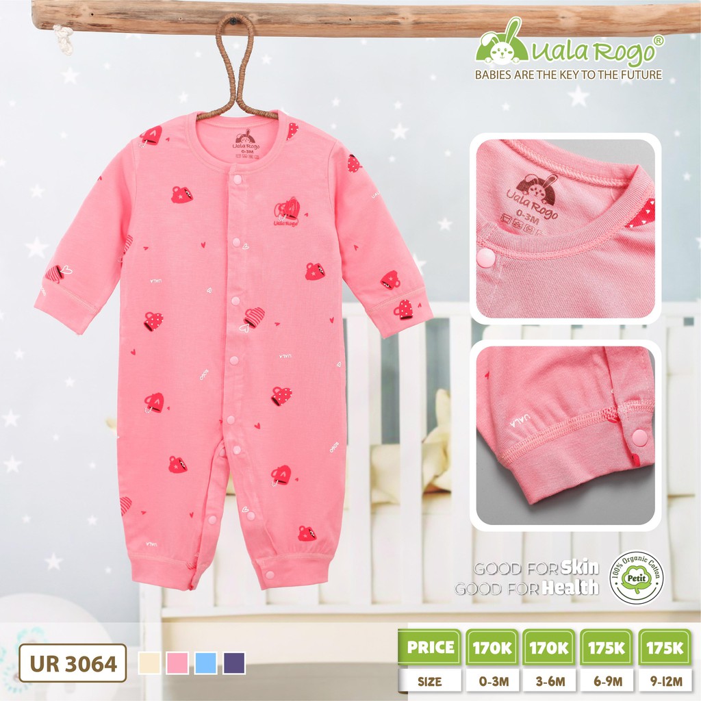 Body dài tay họa tiết Uala Rogo