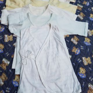 set Áo sơ sinh cột dây (14 áo)