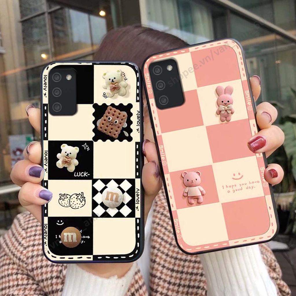 Ốp lưng Samsung A02s / A03s hình gấu, kẹo dễ thương cute